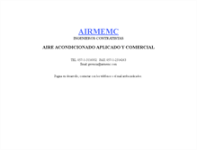 Tablet Screenshot of airmemc.com
